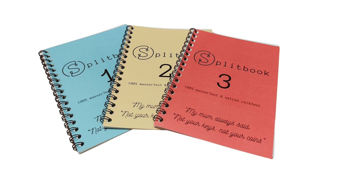 Splitbook-Set (alle 3 Farben)