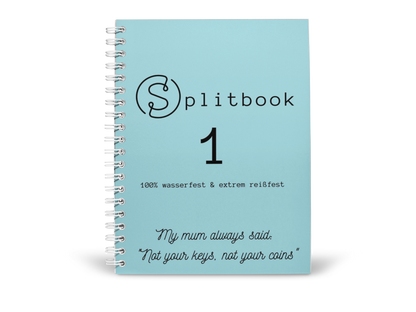 Splitbook 1 - blau