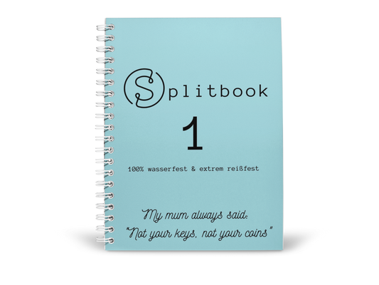 Splitbook 1 - blau