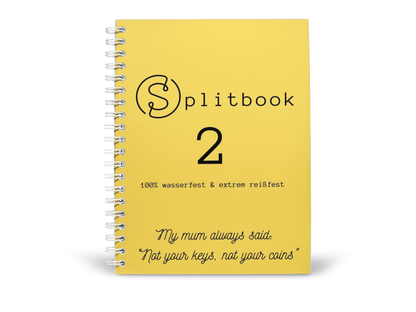 Splitbook 2 - gelb