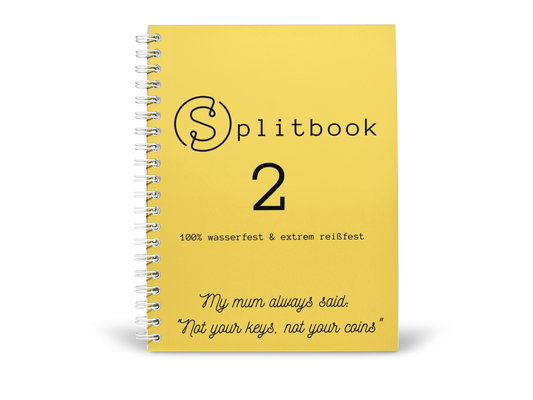 Splitbook 2 - gelb